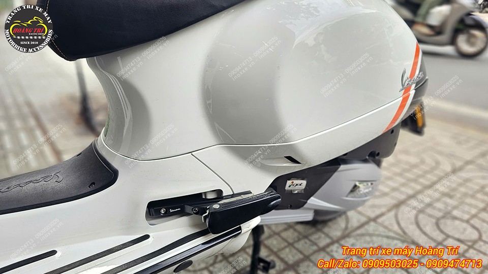 Gác chân sau GTS -gác chân nhôm CNC nối dài